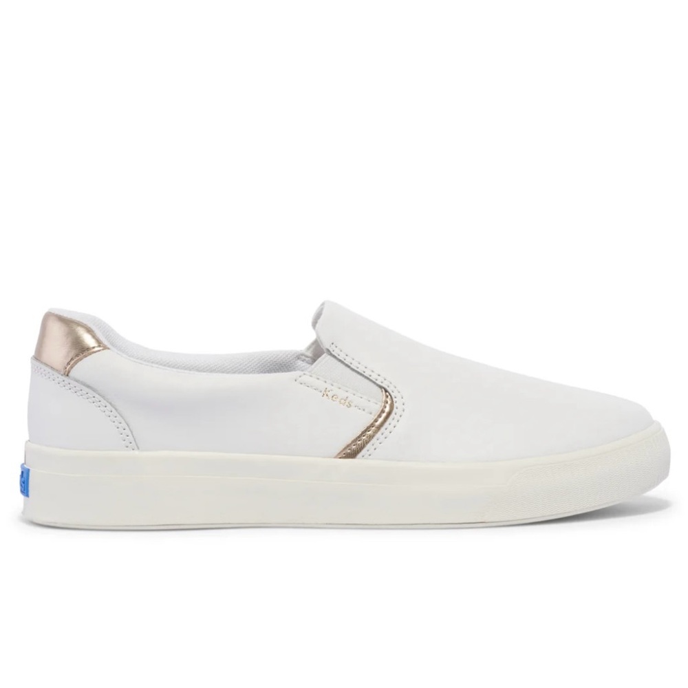 Keds White Slip-On Shoes